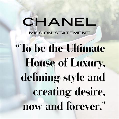 vision statement of Chanel